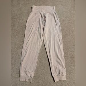 Bravado Tan Maternity Joggers NWoT Size M